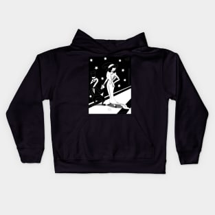 1920s Movie Star Witch Kids Hoodie